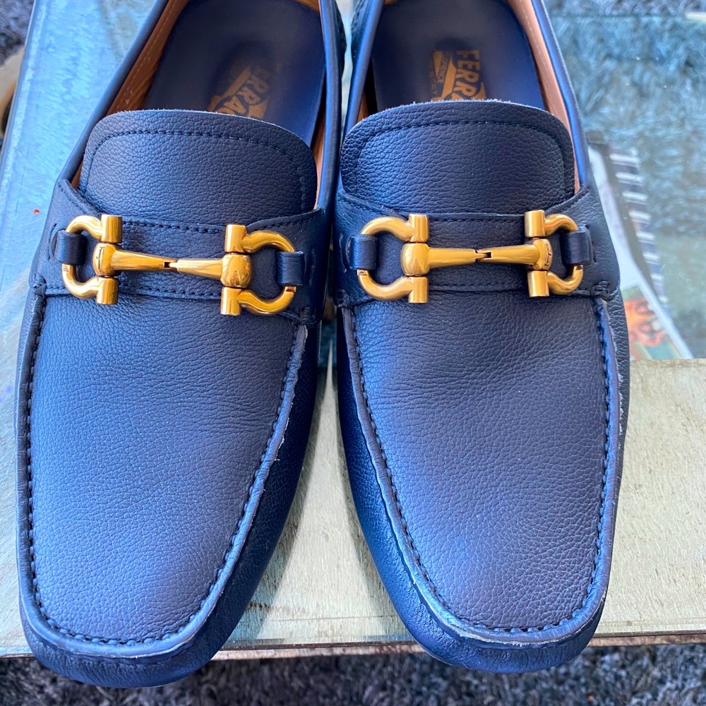 Salvatore Ferragamo Men’s Driver Shoes size 7